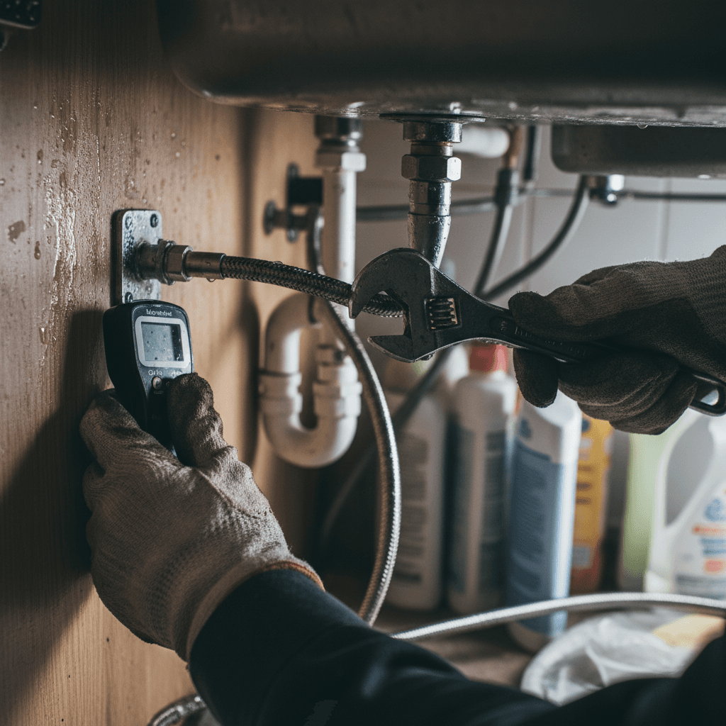 Emergency Response - Technician responding to urgent home repair